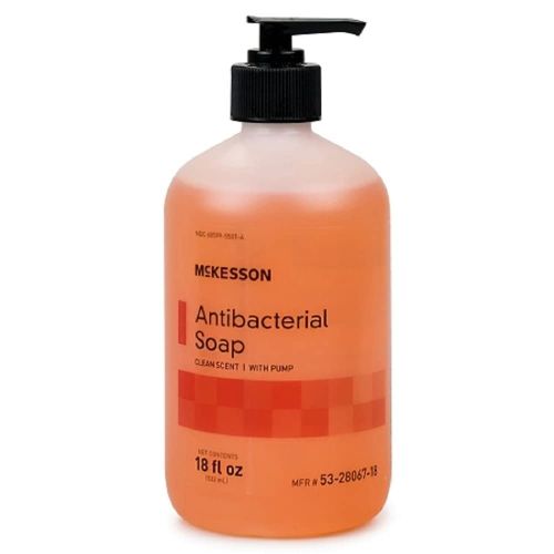 McKesson Antibacterial Soap Refill Bag; Clean Scent; 1000 mL; 10 Count