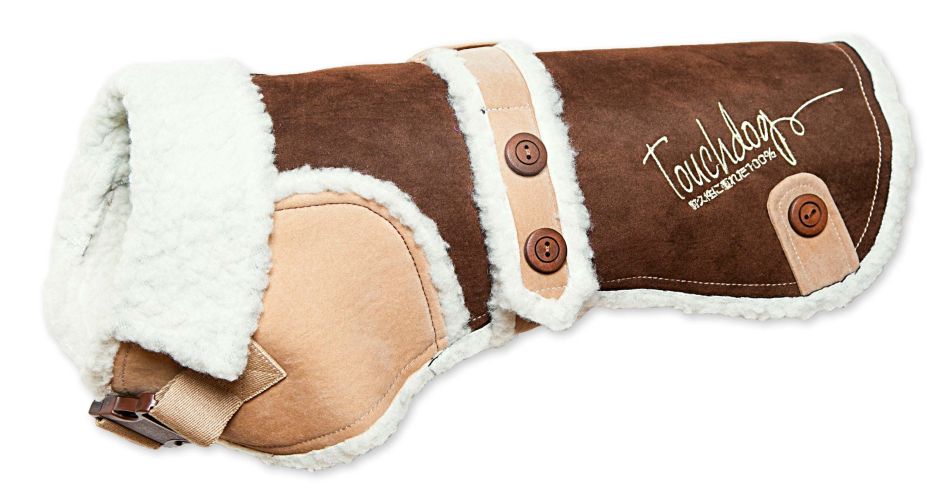 Touchdog Original Sherpa-Bark Designer Fashion-Forward Dog Coat
