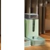 Pet Double Bowl Automatic Feeder Waterer
